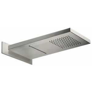 Pomme De Douche Encastree 55/26 Cm Carree Pluie+cascade 100 % Inox - Cristina Ondyna Pd38228