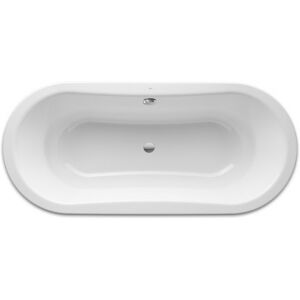 Roca Baignoire Ovale En Acier À Encastrer Non Percée 1800x800 Blanc Duo Plus - Roca A222565000