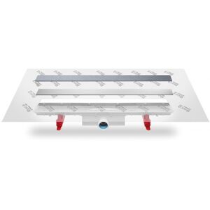 Roca In-Drain X3 650 A Carreler Caniveau+ Tissu Geotextile - A276128000