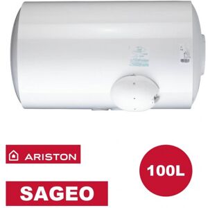 Chauffe-Eau Électrique Horizontal Bas Sageo 100 L - Ø 560 Mm - Ariston 3000355