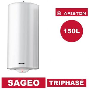 Chauffe-Eau Électrique Vertical Mural Sagéo 150 Litres - Ø 560mm - Ariston 3000358 - Publicité