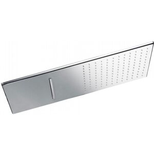 Douches Murales Acier Inoxydable Anticalcaire 2 Types De Jet (Pluie/cascade). 280x550 Mm. - Tres 29990301