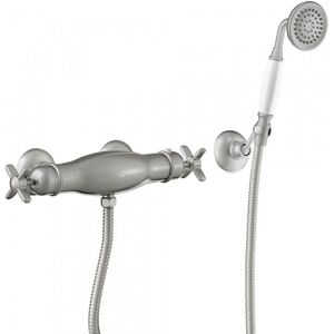 Douche Thermostatique Douchette À Main Anticalcaire Avec Support Orientable. Flexible Double Agrafage - Tres 24216409ac