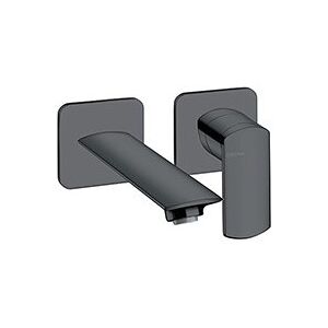 Lavabo Mural Profilo Avec Rosace Droit Bec 18.5 Up&d; Black Mat - Cristina Ondyna Pf25713