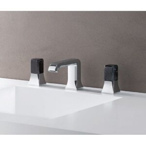 Melangeur Lavabo Italy 3 Trous Poignee Marquinia Avec Vidage Up&down; - Cristina Ondyna It20551mq