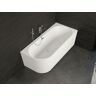 SPALINA Baignoire semi-îlot murale CAPRI DROITE L. 170 x l. 76 cm