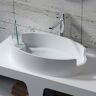 Distribain Vasque ovale design en solid surface SDV70