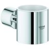 Grohe Atrio Halter chrome, pour verre cristal et distributeur de savon