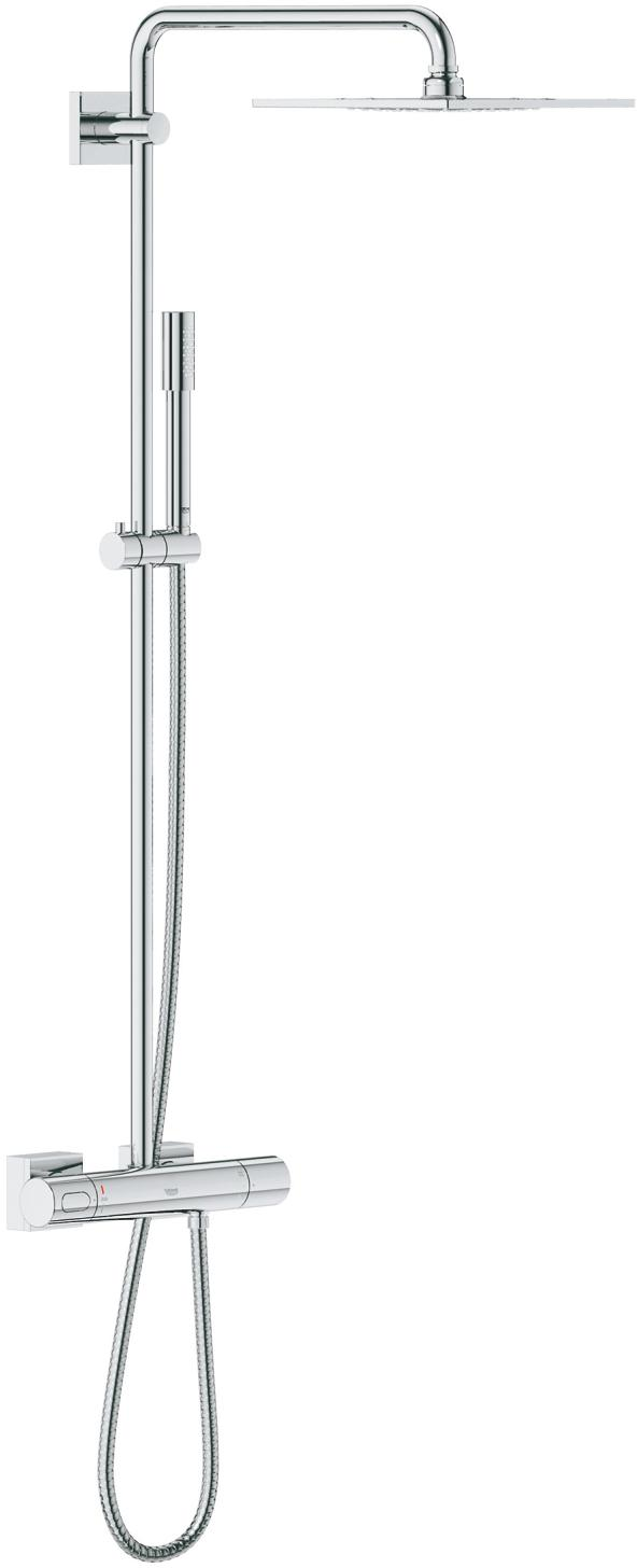 GROHE Rainshower F-Series - Système de douche Rainshower F 254 avec mitigeur thermostatique chrome