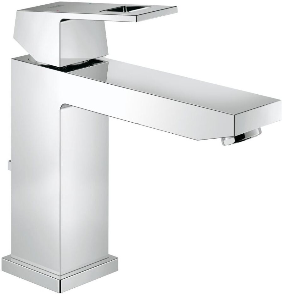 Grohe Eurocube - Mitigeur monocommande lavabo taille M avec garniture de vidage chrome 23445000