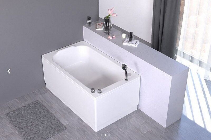 Busco Baignoire avec siège 105x65 sans hydromassage - Sans robinets de bord de baignoi