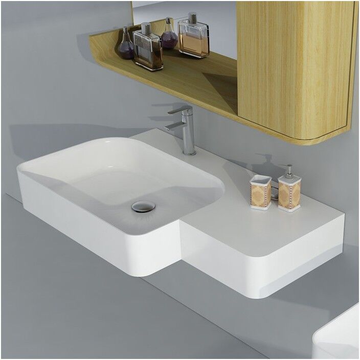 Distribain Plan vasque solid surface Réf : SDWD38186