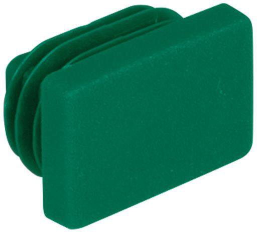 Walraven Bouchon d'extrémité de rail RapidRail 6566000 27x18mm, pour WM0-15, vert, polyéthylène