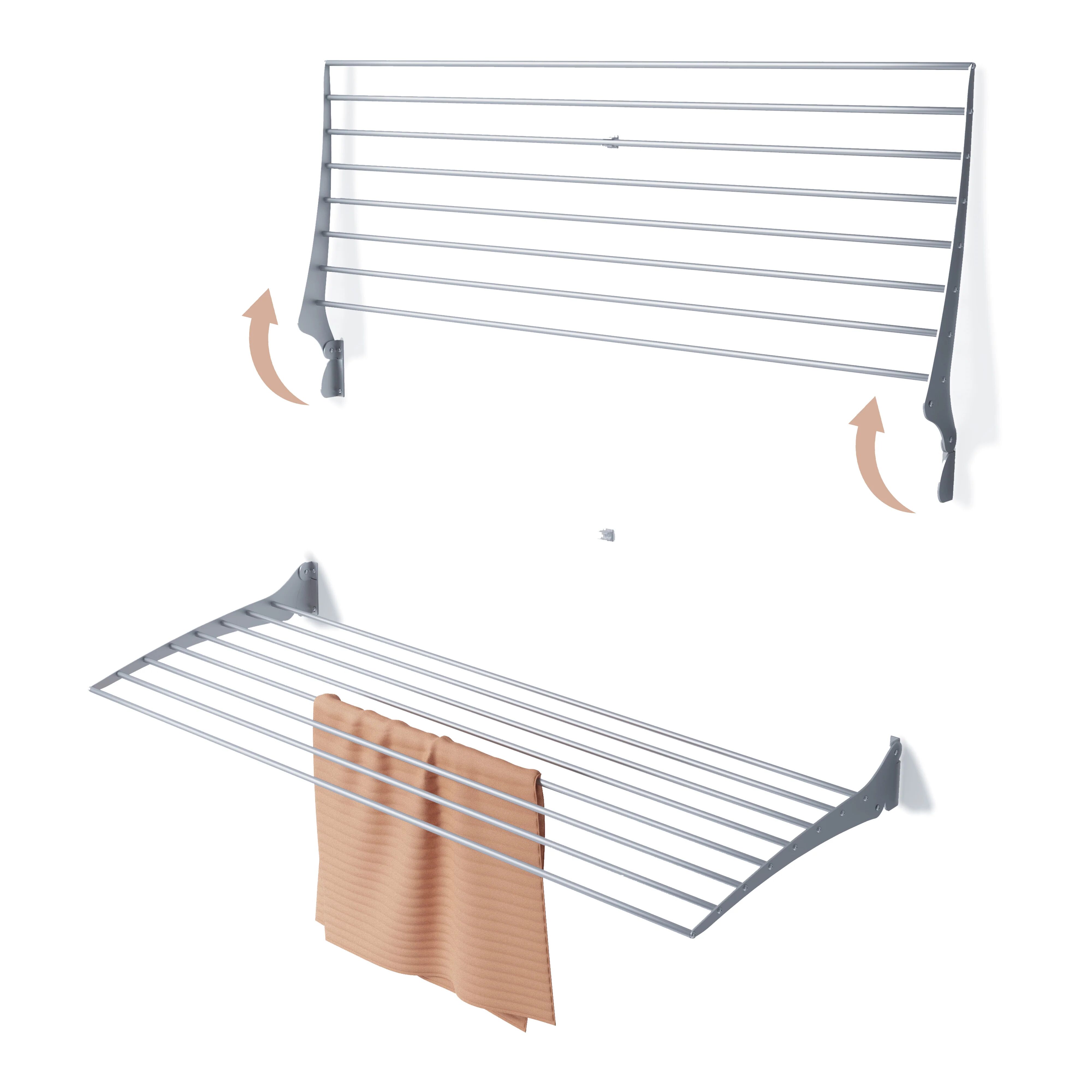 Foxydry Fold 80 wall-mounted space-saving drying rack (FOLD-80)