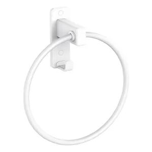 Aquasanit Blend Porta Salviette Ad Anello Bianco Opaco Codice Prod: A212160ww