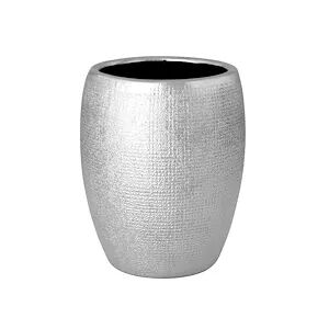 Aquasanit Glitter Bicchiere Ceramica Argento Satinato Codice Prod: Qf2100as