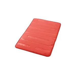 Aquasanit Memory Tappeto Foam 45x75 Rosso Con Scritta 