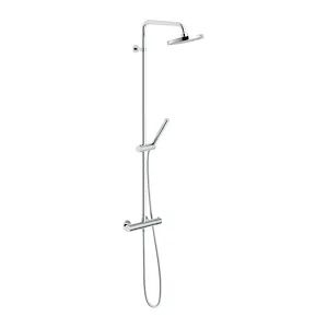 Nobili Plus Pl00030/30 Miscelatore Termostatico A Colonna Doccia Con Soffione Doccetta 1 Getto Cromato Codice Prod: Pl00030/30cr