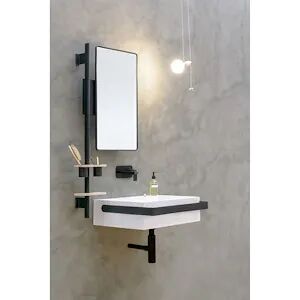 Ever Link Lavabo Appoggio 60x45 Bianco/nero Codice Prod: Evlklno