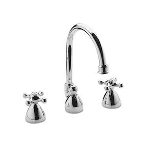 Mamoli Epoca Rubinetto Lavabo 3 Fori A Bocca Alta Codice Prod: 4570.0724.E051