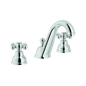 Nobili Grazia Rubinetto Lavabo 3 Fori A Bocca Bassa Codice Prod: Grc5011/1cr