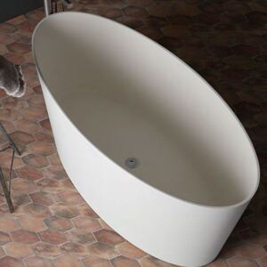 Kinedo - Grandform Iconik-03 Vasca da bagno freestanding 159x73 bianco opaco