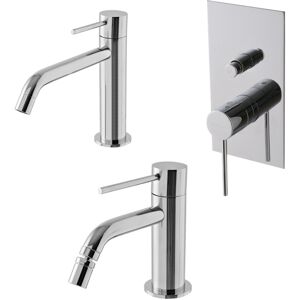 Treemme Up+ Miscelatore Lavabo, bidet e incasso doccia