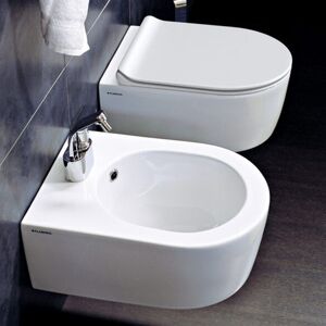 Ceramica Flaminia Sanitari sospesi Flaminia Mini Link vaso Goclean, bidet e coprivaso slim soft close