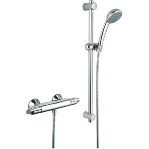 Grohe Precision Trend - Miscelatore Termostatico Con Supporto Doccia Regolabile E Manopola Doccia Cromato - 34237000