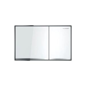 Placca Di Comando Geberit Sigma 60 Vetro A Specchio Bianco 115.640.Si.1 (115.640.SI.1)