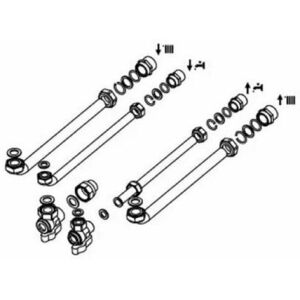 Ariston KIT IDRAULICO DI PRIMA INSTALLAZIONE 2 RUBINETTI 3318224