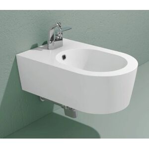 Flaminia LINK BIDET SOSPESO MONOFORO CON TROPPOPIENO BIANCO 5051/B