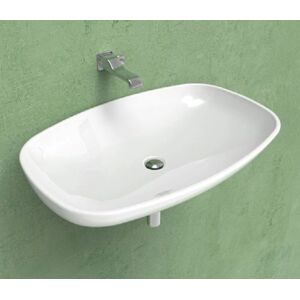 Flaminia NUDA LAVABO 85 CM. SOSPESO O DA APPOGGIO BIANCO SENZA TROPPOPIENO 5080