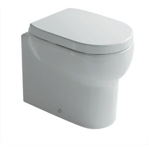 Galassia M2 VASO WC CM. 55 A TERRA IN CERAMICA CON SCARICO UNIVERSALE S/P BIANCO 5247