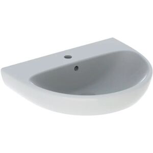 Geberit SELNOVA LAVABO 60 CM. MONOFORO IN VETROCHINA BIANCO 500.305.01.7