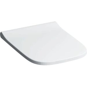 Geberit SMYLE SQUARE SEDILE PER VASO WC A CHIUSURA STANDARD IN DUROPLAST BIANCO 500.238.01.1