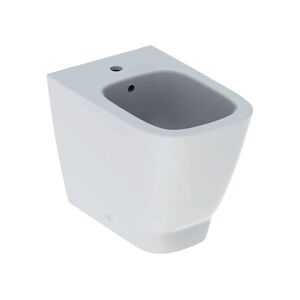 Geberit SMYLE SQUARE BIDET A PAVIMENTO BTW FILO PARETE CON FISSAGGIO NASCOSTO BIANCO 500.841.00.1