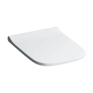 Geberit SMYLE SQUARE SEDILE WC AVVOLGENTE A CHIUSURA RALLENTATA E SGANCIO RAPIDO IN DUROPLAST BIANCO 500.687.01.1