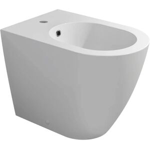 Flaminia SPIN BIDET A PAVIMENTO BTW MONOFORO IN CERAMICA BIANCO LUCIDO LK217