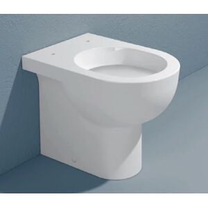 Flaminia QUICK VASO WC A PAVIMENTO BTW SCARICO S/P CON BRIDA IN CERAMICA BIANCO QK117