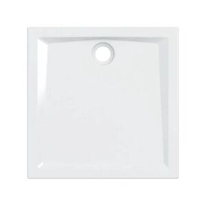 Geberit PIATTO DOCCIA QUADRATO 90X90 H.6 CM. TIPO 60 BIANCO IN GRES FINE PORCELLANATO 550.029.00.1