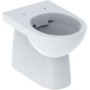 Geberit SELNOVA VASO WC BTW A PAVIMENTO A CACCIATA CON SCARICO ORIZZONTALE O VERTICALE RIMFREE BIANCO 500.393.01.7