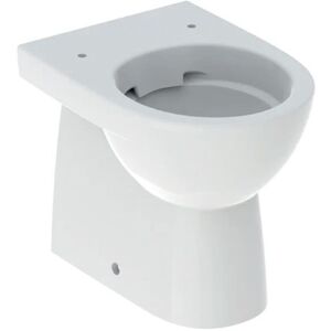 Geberit SELNOVA COMPACT VASO WC A PAVIMENTO BTW A CACCIATA CON SCARICO ORIZZONTALE O VERTICALE RIMFREE BIANCO 500.394.01.7