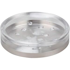 Leroy Merlin Porta sapone Loft trasparente 10.8 cm x 2.5 cm in inox