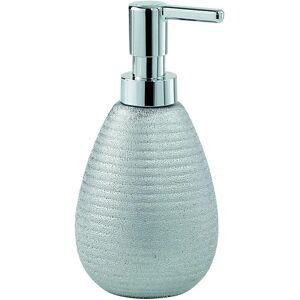 GEDY Dispenser Astrid argento in ceramica 0.35 l