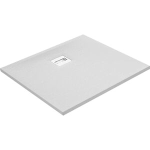 SENSEA Piatto doccia ultrasottile  in resina REMIX 90 x 90 cm bianco opaco
