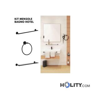 Set Mensole Bagno Hotel H438_280