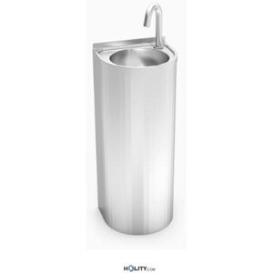 Lavabo A Colonna In Acciaio Inox Elettronico H509_117