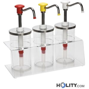 Set Dispenser Per Salse Con Espositore H517_22