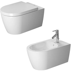 Duravit Sanitari Sospesi Me By Starck Vaso Wc Rimless + Sedile Rallentato + Bidet Monoforo